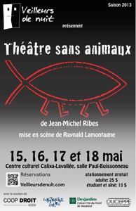 Théâtre sans animaux